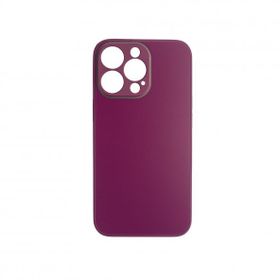 Schitec Deluxe İphone 13 Pro Max Mat Mor Kılıf