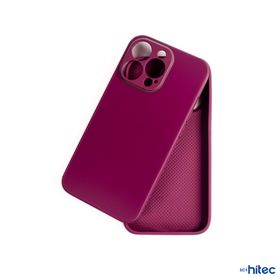 Schitec Deluxe İphone 13 Pro Max Mat Mor Kılıf