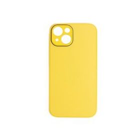 Schitec Deluxe İphone 14 Mat Sarı Kılıf