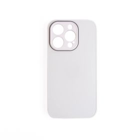 Schitec Deluxe İphone 14 Pro Max Mat Beyaz Kılıf