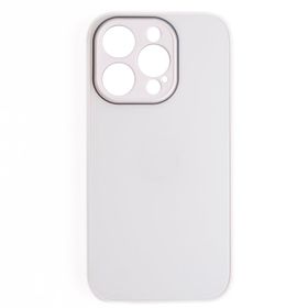 Schitec Deluxe İphone 14 Pro Max Mat Beyaz Kılıf