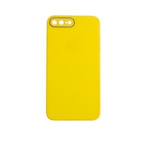 Schitec Deluxe İphone 7 Plus Mat Sarı Kılıf