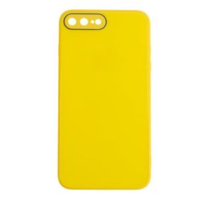 Schitec Deluxe İphone 7 Plus Mat Sarı Kılıf