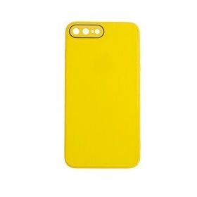 Schitec Deluxe İphone 7 Plus Mat Sarı Kılıf