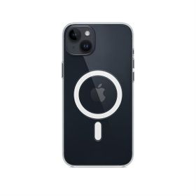 Schitec İphone 14 Plus Magsafe Özellikli Şeffaf Kılıf