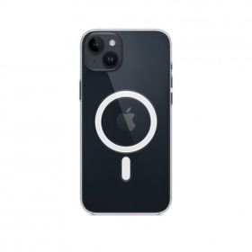 Schitec İphone 14 Plus Magsafe Özellikli Şeffaf Kılıf
