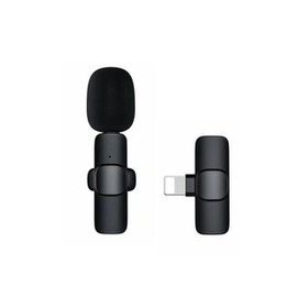 Schitec K11 Lightning Kablosuz Wireless HD Siyah Yaka Mikrofonu