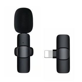 Schitec K11 Lightning Kablosuz Wireless HD Siyah Yaka Mikrofonu