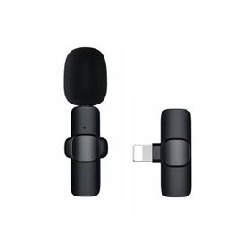 Schitec K11 Lightning Kablosuz Wireless HD Siyah Yaka Mikrofonu