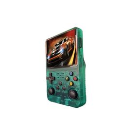 Schitec R36S Şeffaf Yeşil 3.5 inç OTG Çıkışlı Taşınabilir Retro 15000+ Oyunlu El Atarisi