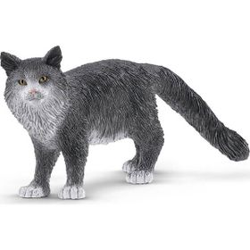 Schleich 13893 Maine Coon Kedi Figür