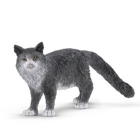 Schleich 13893 Maine Coon Kedi Figür