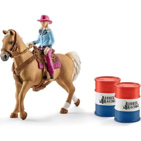 Schleich 41417 Rodeo Yapan Kız Kovboy Figür