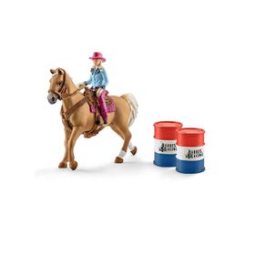 Schleich 41417 Rodeo Yapan Kız Kovboy Figür