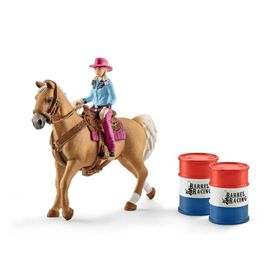 Schleich 41417 Rodeo Yapan Kız Kovboy Figür