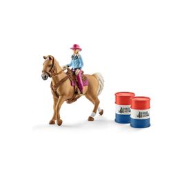 Schleich 41417 Rodeo Yapan Kız Kovboy Figür