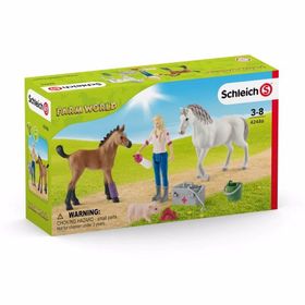 Schleich 42486 Veteriner Kısrak Tay Oyuncak Figürü