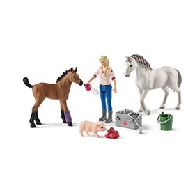 Schleich 42486 Veteriner Kısrak Tay Oyuncak Figürü