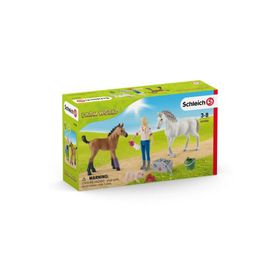 Schleich 42486 Veteriner Kısrak Tay Oyuncak Figürü
