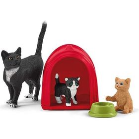 Schleich 42501 Kediciklerin Oyun Zamanı Figür