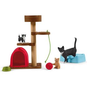 Schleich 42501 Kediciklerin Oyun Zamanı Figür