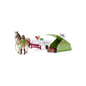 Schleich 42533 At Kulübü Sarah'ın Kamp Macerası Figür