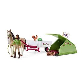 Schleich 42533 At Kulübü Sarah'ın Kamp Macerası Figür