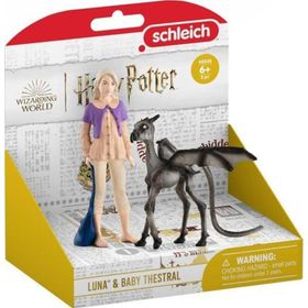 Schleich 42636 Harry Potter Luna Lovegood ve Baby Thestral Figür