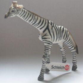 Schleich 82803 Giraffenjunges Zebra Jubilaeumsedition