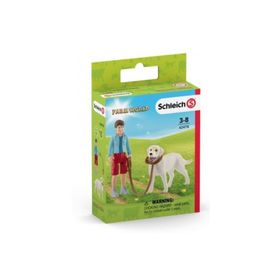 Schleich Labrador ile Yürüyüş Figür Oyuncak