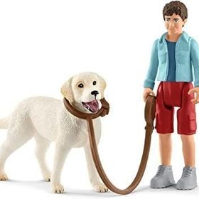 Schleich Labrador ile Yürüyüş Figür Oyuncak