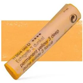Schmincke 004 D Permanent Yellow 3 Deep Artist Soft Pastel Boya