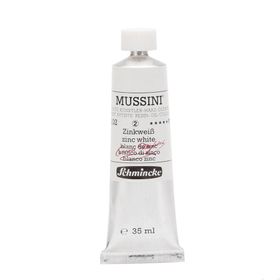 Schmincke 102 Zinc White Mussini Seri 2 35 ml Yağlı Boya