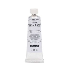 Schmincke 13102 Prımacryl Artists 35 ml Seri 1 Heavy Body White Akrilik Boya