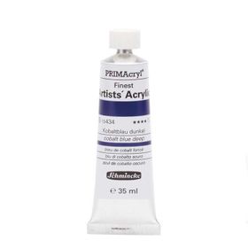 Schmincke 13434 Primacryl Artists 35 ml Seri 4 Cobalt Blue Deep Akrilik Boya