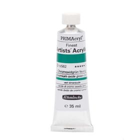 Schmincke 13562 Primacryl Artists 35 ml Seri 2 Chromium Oxide Green Brilliant Akrilik Boya