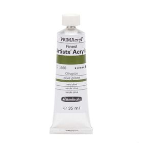 Schmincke 13566 Primacryl 35 ml Seri 1 Olive Green Artists Akrilik Boya