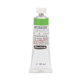 Schmincke 13997 Mussini 35 ml Seri 7 N:528 Cobalt Green Opaque Yağlı Boya