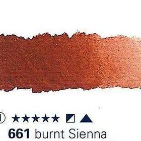 Schmincke 15 ml Seri 1 N:661 Burnt Sienna Horadam Aquarell Sulu Boya