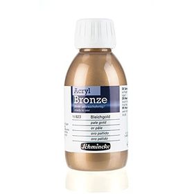 Schmincke 150 ml 823 Pale Gold Acrylic Bronze Metal Akrilik Boya