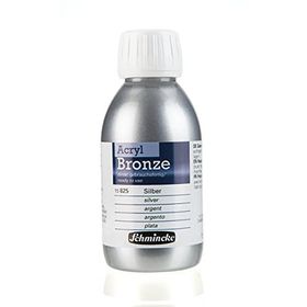Schmincke 150 ML 825 Silver Acrylic Bronze Metal Akrilik Boya