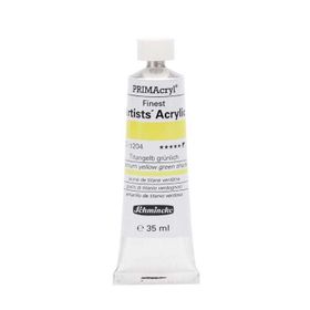 Schmincke 204 Primacryl Artists 35 ml Seri 2 Titanium Yellow Green Shade Akrilik Boya