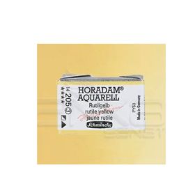 Schmincke 205 Rutile Yellow Seri Seri 3 Horadam Aquarell 1/1 Tablet Sulu Boya