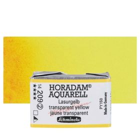 Schmincke 209 Translucent Yellow Seri 2 Horadam Aquarell 1/1 Tablet Sulu Boya