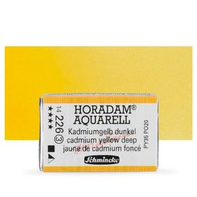 Schmincke 226 Cadmium Yellow Deep Seri 3 Horadam Aquarell 1/1 Tablet Sulu Boya