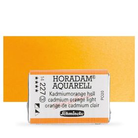 Schmincke 227 Cadmium Orange Light Seri 3 Horadam Aquarell 1/1 Tablet Sulu Boya
