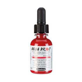 Schmincke 24330 Aqua Drop 30 ml Scarlet Red Sıvı Sulu Boya