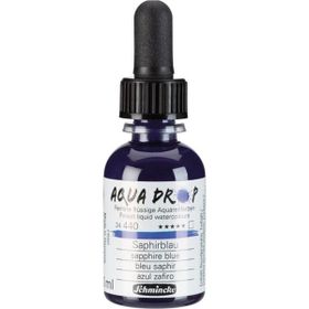 Schmincke 24440 Aqua Drop 30 ML Sapphire Blue Sıvı Sulu Boya