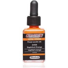Schmincke 28 ml 826 Naphtol Orange Aero Color Akrilik Mürekkep