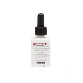 Schmincke 28 ml Aero Color Transparan Beyaz Mürekkep